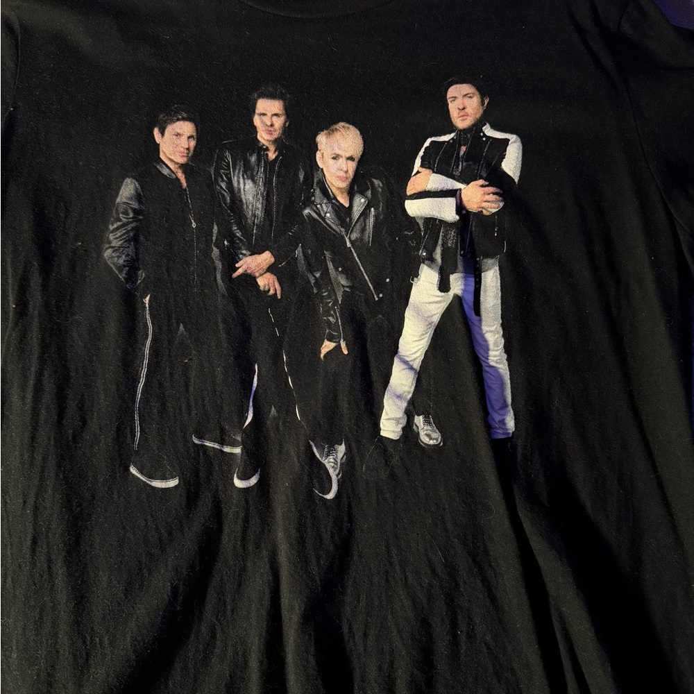 Black Graphic Band T-Shirt